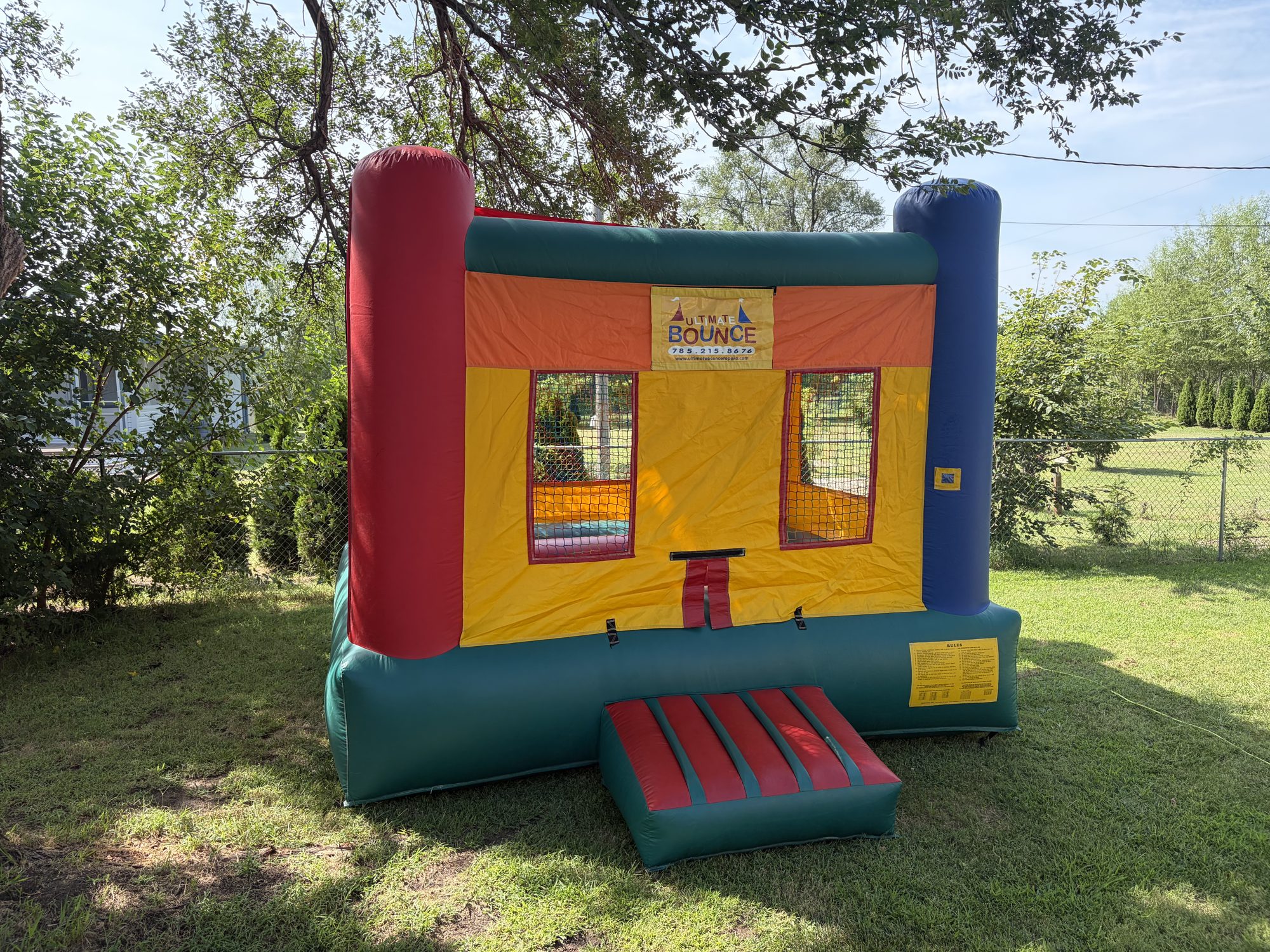 13' Bounce House inflatable rental in Topeka, Kansas
