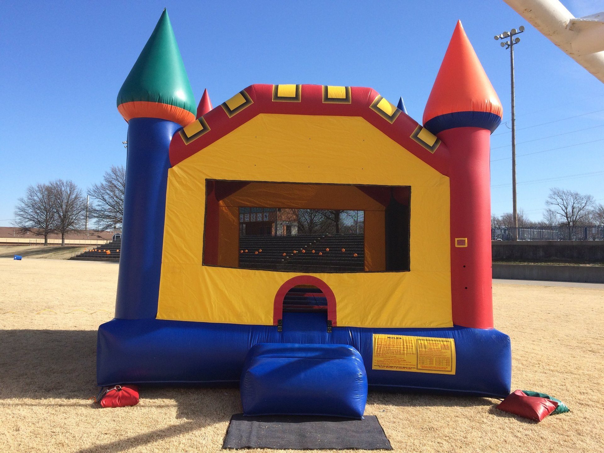 15' Castle inflatable rental in Topeka, Kansas