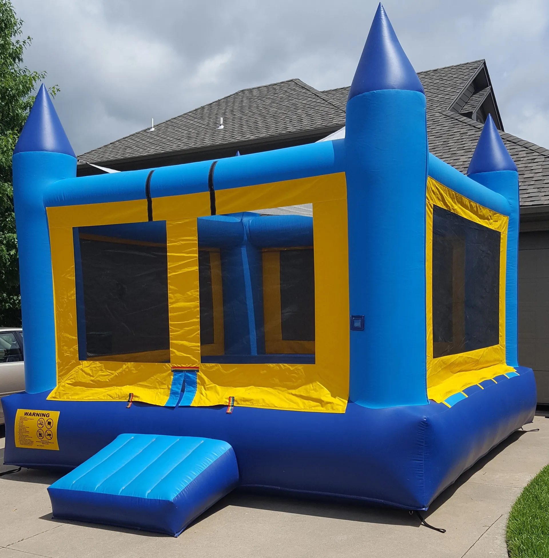 15' Castle inflatable rental in Topeka, Kansas
