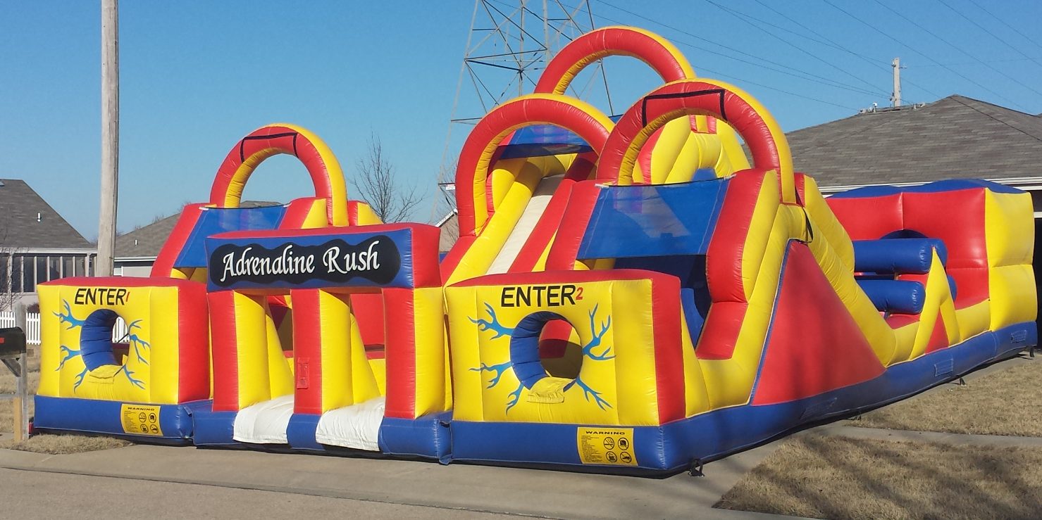 Adrenaline Rush inflatable rental in Topeka, Kansas
