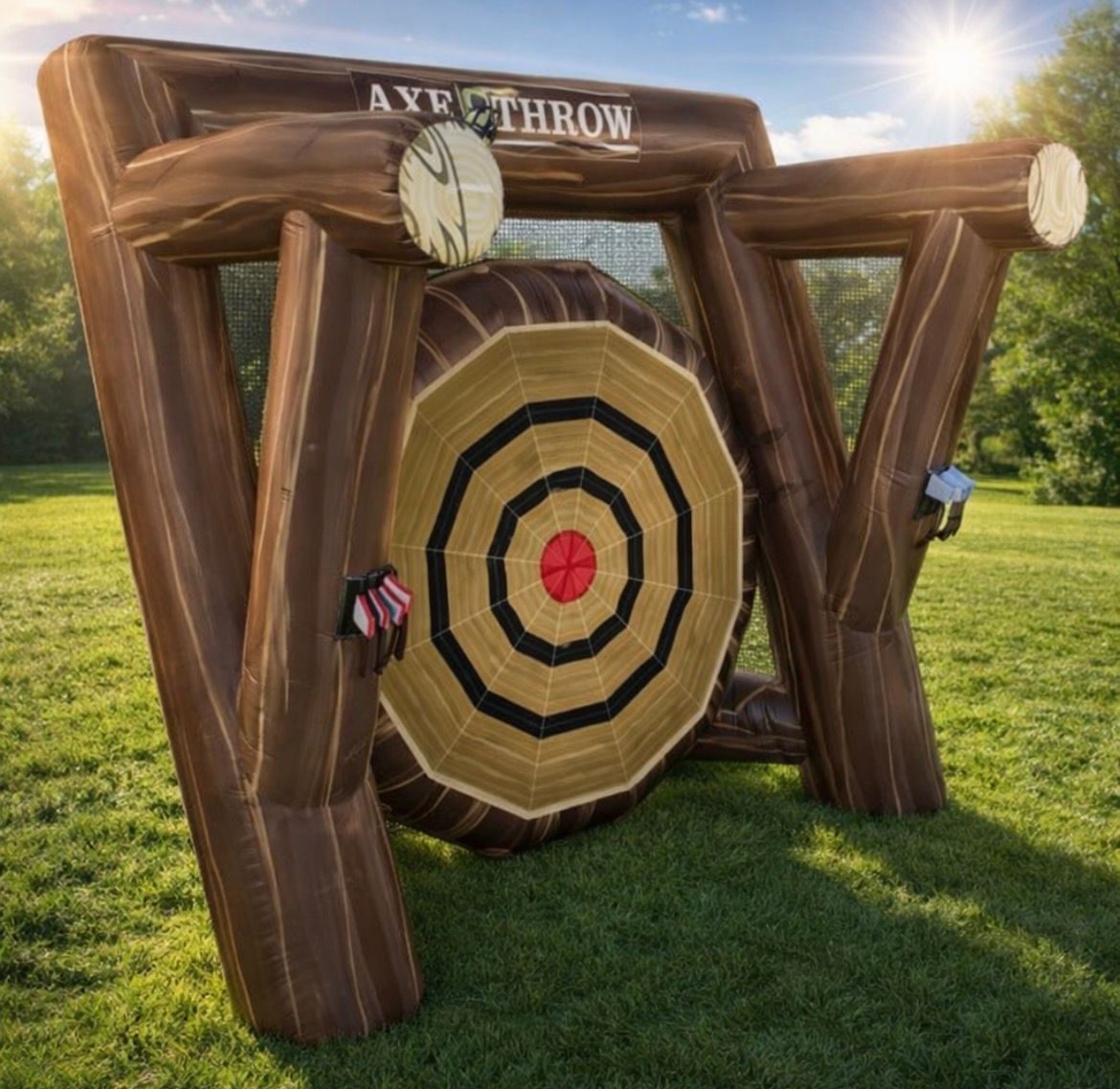 Axe Throw inflatable rental in Topeka, Kansas