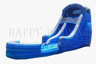 Blue Magic Waterslide inflatable rental in Topeka, Kansas