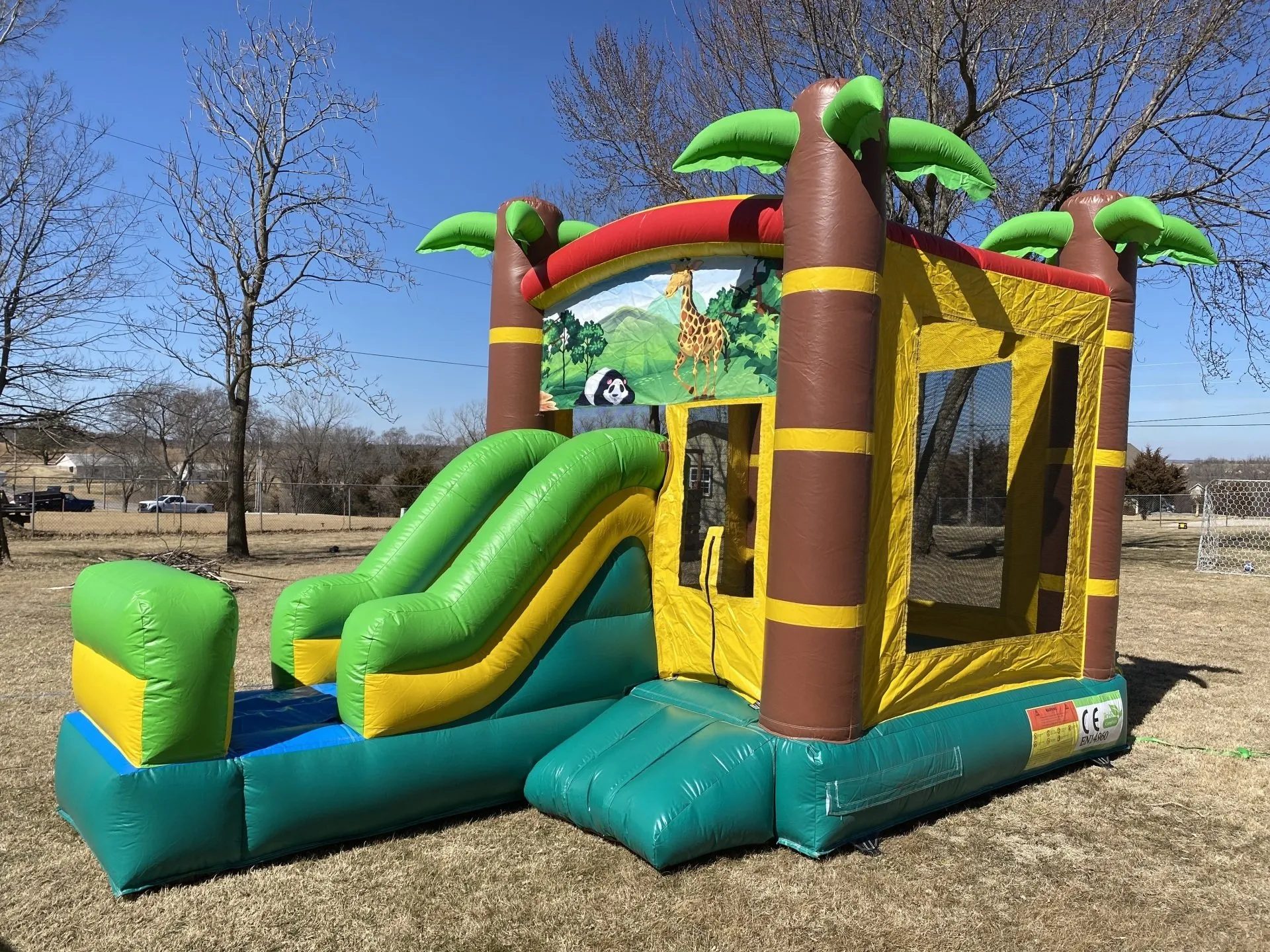 Junior Tropical Combo inflatable rental in Topeka, Kansas