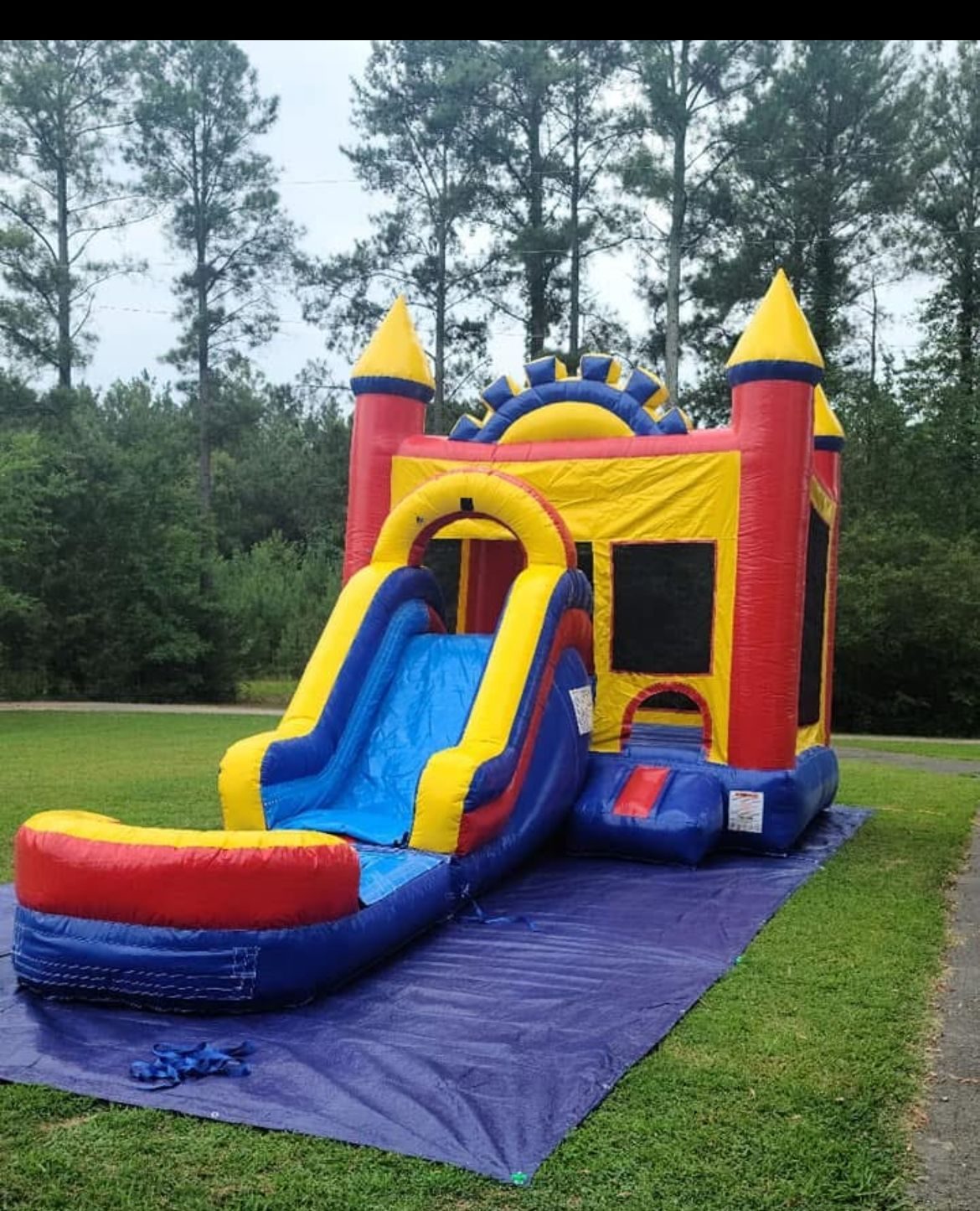 Sunshine Combo with Pool inflatable rental in Topeka, Kansas