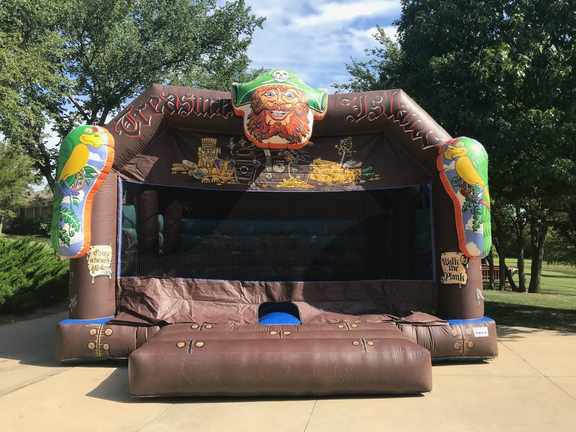 Treasure Island inflatable rental in Topeka, Kansas