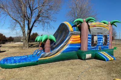Tropical Combo with Pool inflatable rental in Topeka, Kansas
